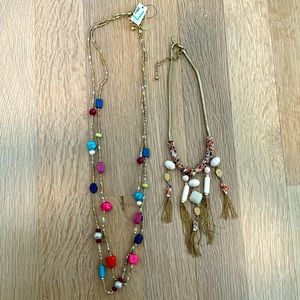 Chico’s Statement Beaded Necklaces